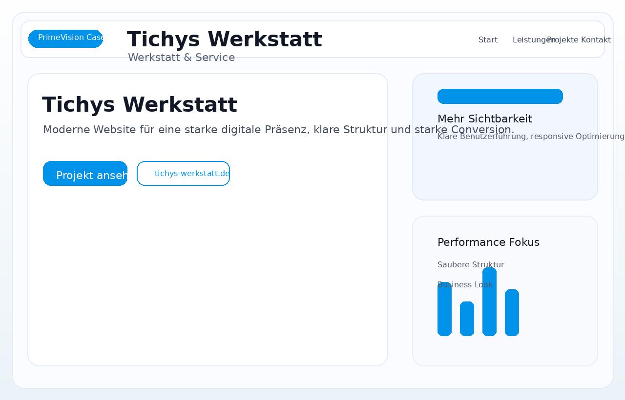 Tichys Werkstatt